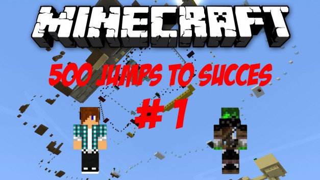 #1 | Ein langer Weg liegt vor uns | Let’s Adventure „500 Jumps to Success“ Minecraft