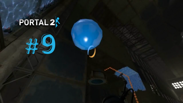 #9 | Blau, alles blau | Let’s Play Portal 2 [Deutsch]