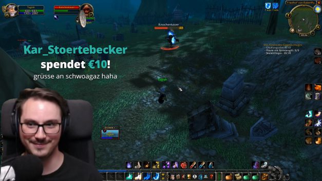 Donations, Twitch-Prime und Youtube Einnahmen | WoW Classic | Stream Highlight