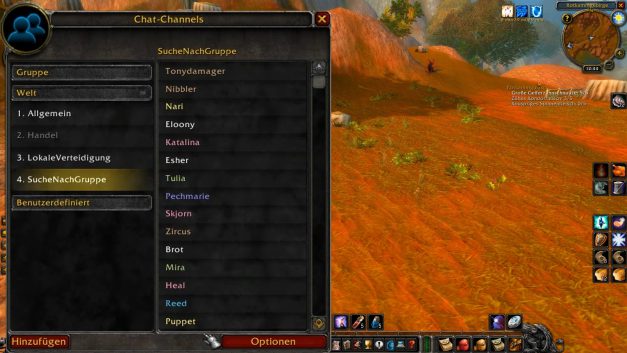 Suche Nach Gruppe Kanal beitreten | WoW Classic | Stream Highlight