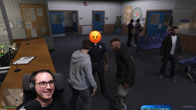 Praktikum bei der Polizei? | GTA-RP Dirty-Gaming | Stream Highlight